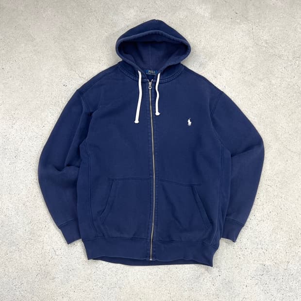 폴로 랄프로렌 네이비 써멀 후드집업 