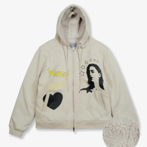 유쓰배쓰 후드집업 L