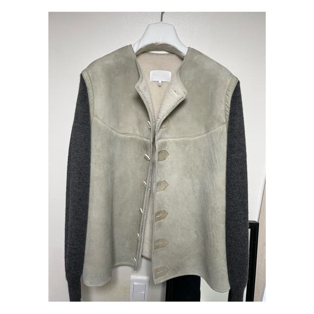 마르지엘라 아티저널 시어링 자켓