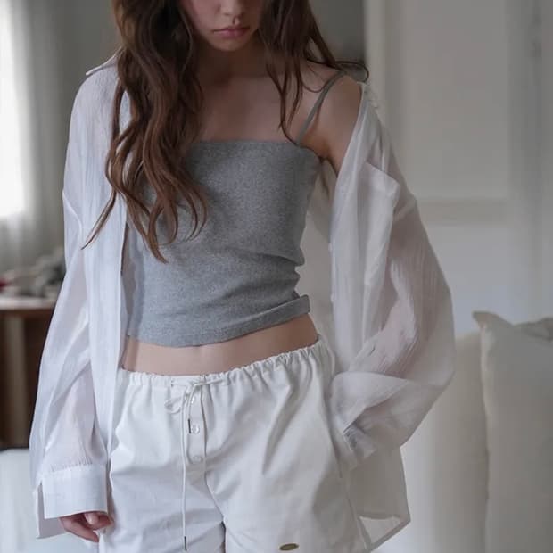 드헤베 Button Point Short Pants