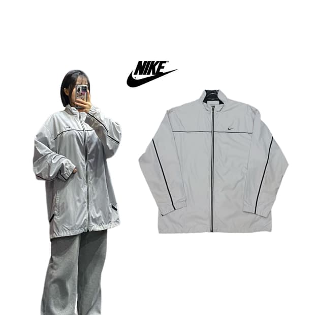 나이키 00s 제팬 올드스쿨 바람막이