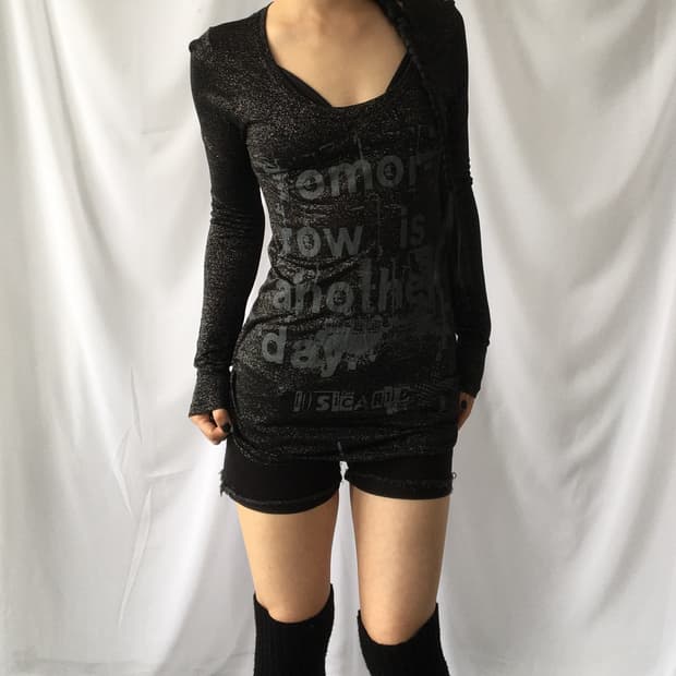 Full glitter lettering printing mesh sle