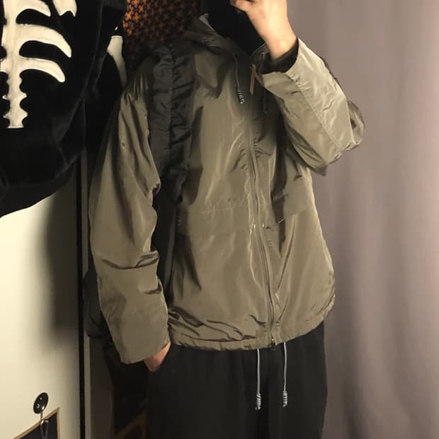 나나미카 집업 윈드 파카
