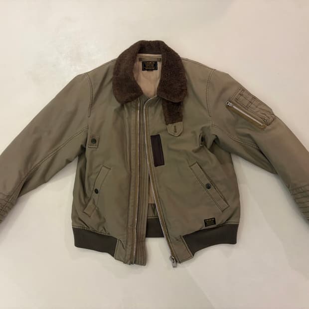 네이버후드 b15 자켓 /카키/ L사이즈