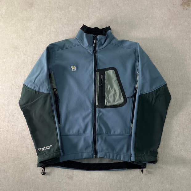 100 마운틴 하드웨어 기능성 배색 집업  