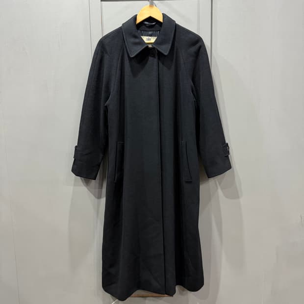 M 아쿠아스큐텀 Aquascutum 캐시미어 발마칸 코트 자켓