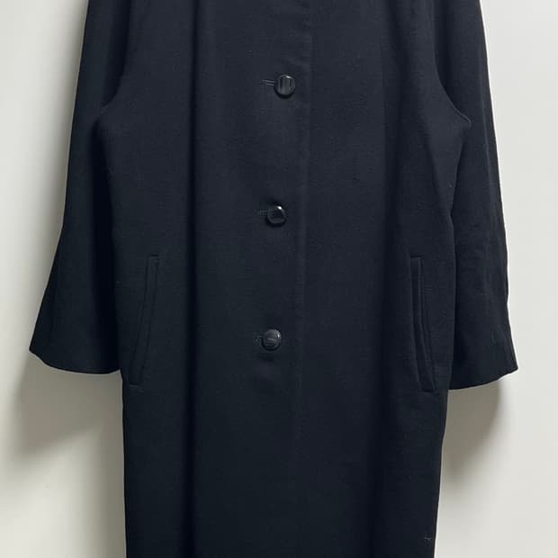빈티지 블랙 코트