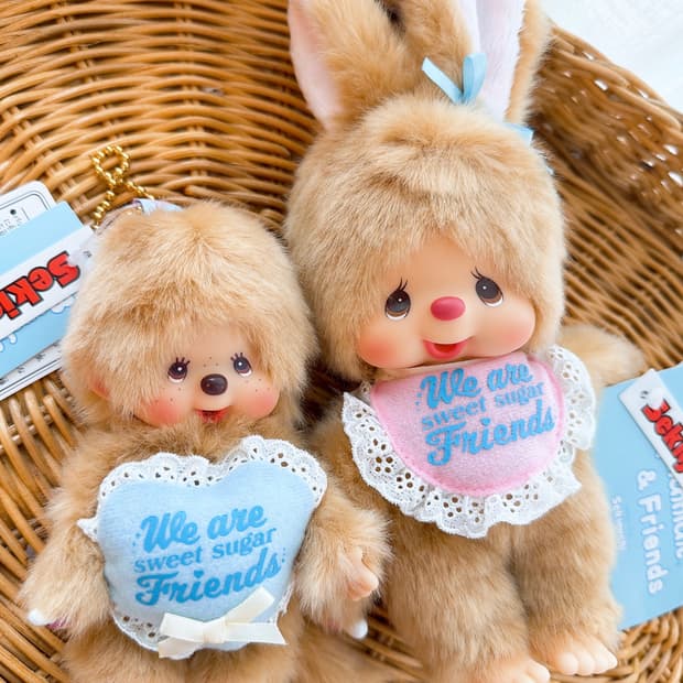 스윗슈가 몬치치 키링 & 치무탄 인형 세트