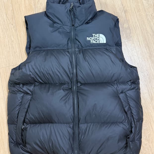 노스페이스 1996 눕시 패딩 조끼 블랙 M