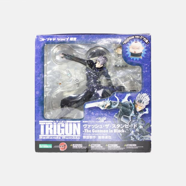 트라이건 밧슈 더 스탬피드 건맨 인 블랙 한정판 피규어