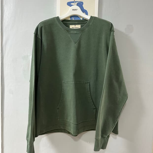 나이젤카본 트레이닝 스웻 스포츠그린 L