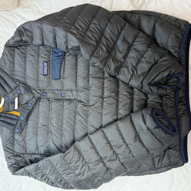 파타고니아 다운 스냅티 풀오버 M