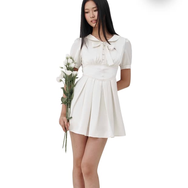 클리시어 엘라새틴드레스