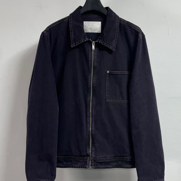 COS 코스 박시 데님 집업 자켓 (on.238)  