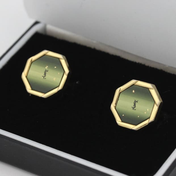 입생로랑 B등급 남자 명품 커프스 빈티지