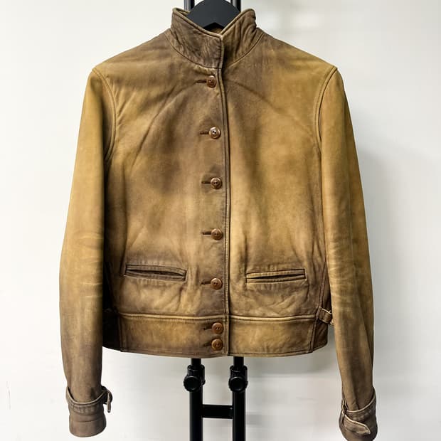 폴로 랄프 로렌 램스킨 웨스턴 자켓