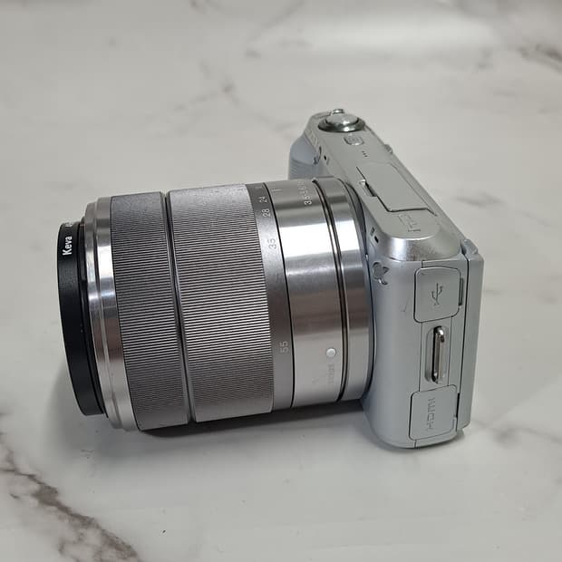 상태A 소니 NEX-C3 미러리스 실버 바디 /18-55mm 렌즈