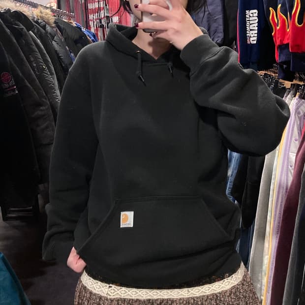 [IM] 칼하트 오리지널핏 후드티 블랙