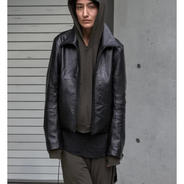 Mudule 014 Appendix leather jacket