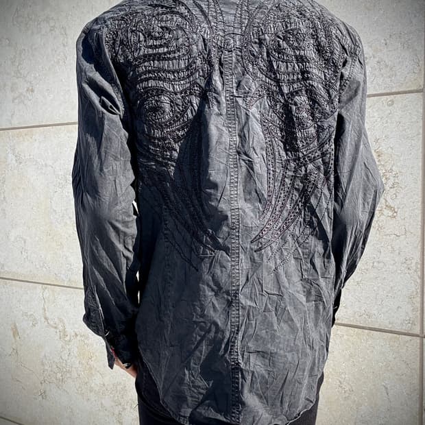 “Vintage”00’s V-Kei Tribal Wings Shirts