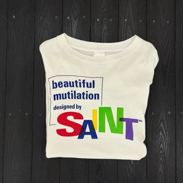 Saintmxxxxxx 뷰티풀 롱슬리브