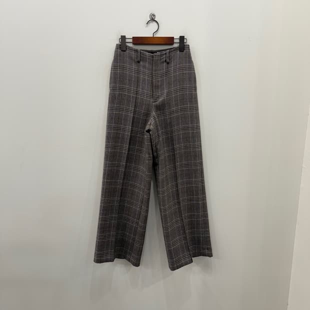 AURALEE 퓨어울 우먼즈 와이드팬츠입니다.