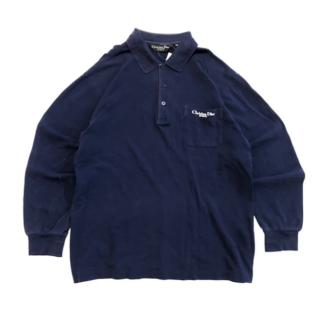 크리스찬 디올  카라 디테일 폴로셔츠