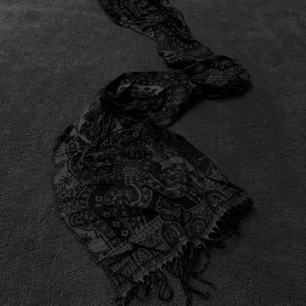 Vintage v-kei punk mood gothic scarf