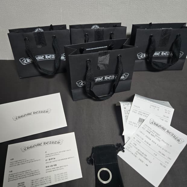 크롬하츠 퍽유 스페이서 링 3mm(US7)