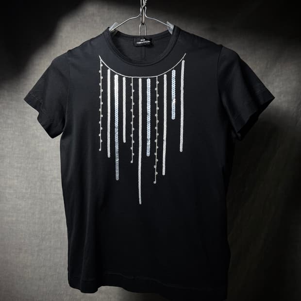 Tricot COMME des GARCONS Sequin T-Shirt