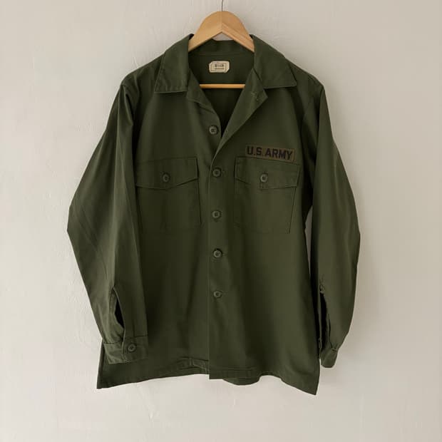 70's U.S Army og-507 Utility shirt.  