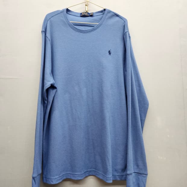 폴로랄프로렌 로고자수 와플 긴팔 롱슬리브 XXL(2XL)