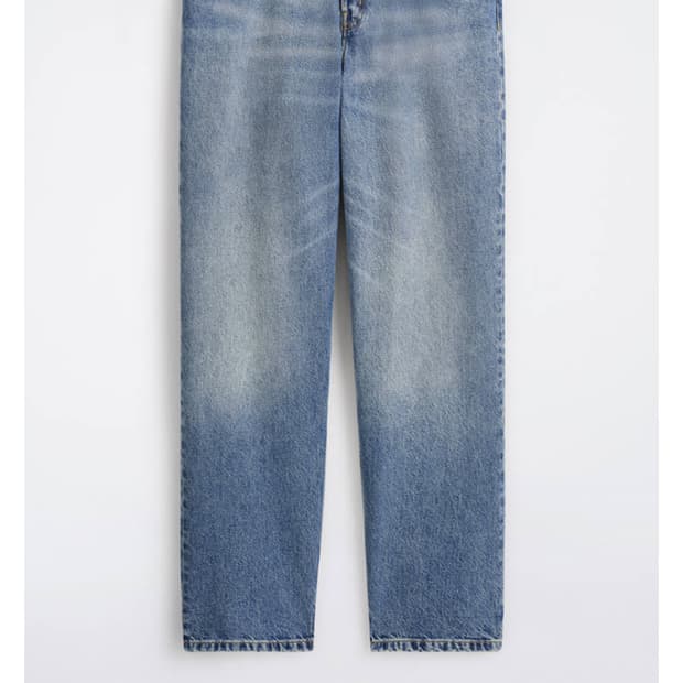 COS RIDER 스트레이트 레그 진 페이드블루31/32