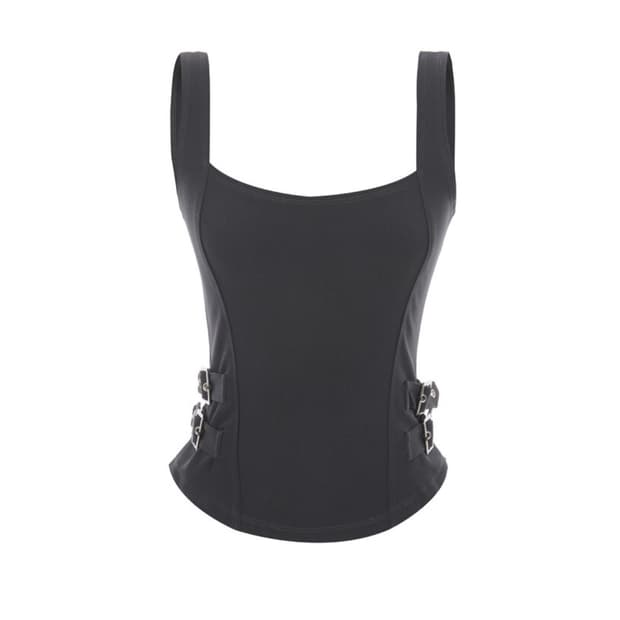 (새상품) WSC아카이브 오키드 버클 베스트(블랙)