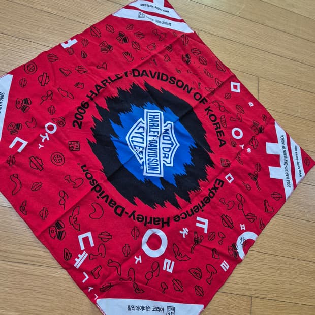 할리데비이슨 반다나