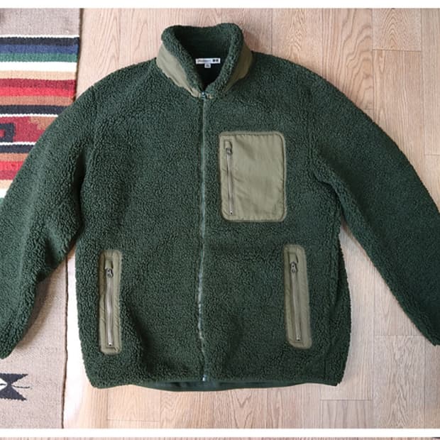 
일본판 유니클로 X JW 앤더슨 콜라보 두툼한 후리스 자켓

XL