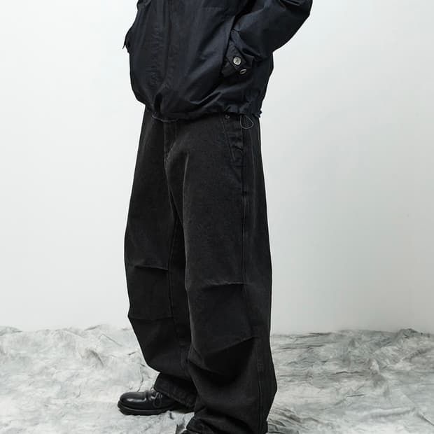 해칭룸 스노우진 블랙 3사이즈 