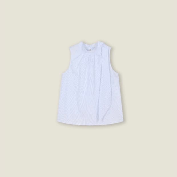 르플레인 블라우스 Selier Tie Blouse