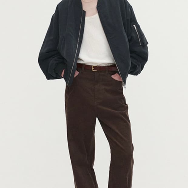 [TONYWACK]토니웩 레이온 트윌 봄버자켓