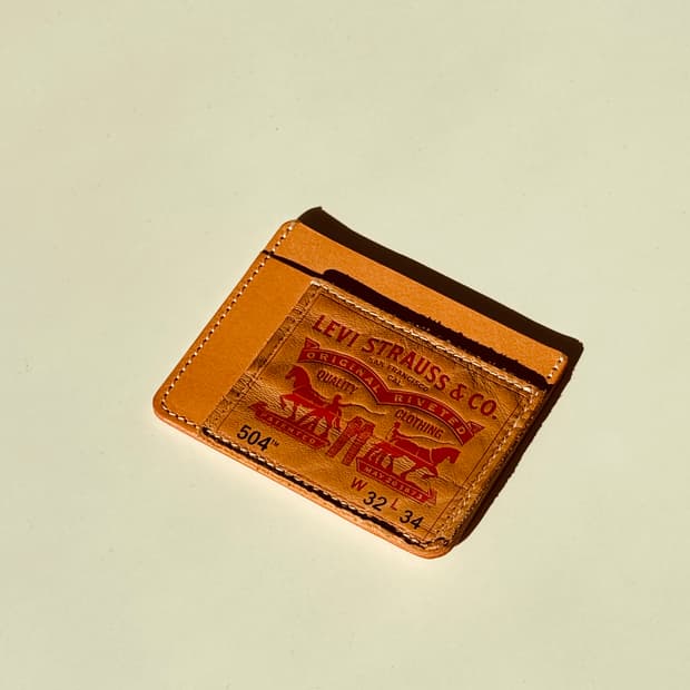 리바이스 백패치 카드지갑 _ 504