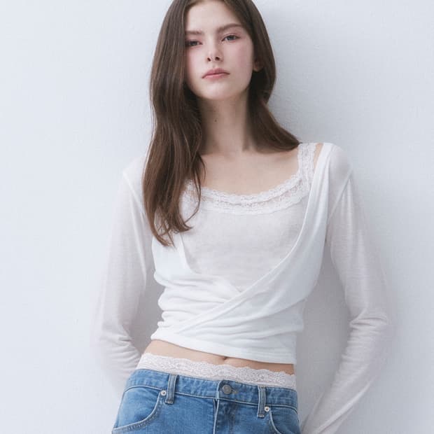 더티스 레이스 랩 탑 티셔츠