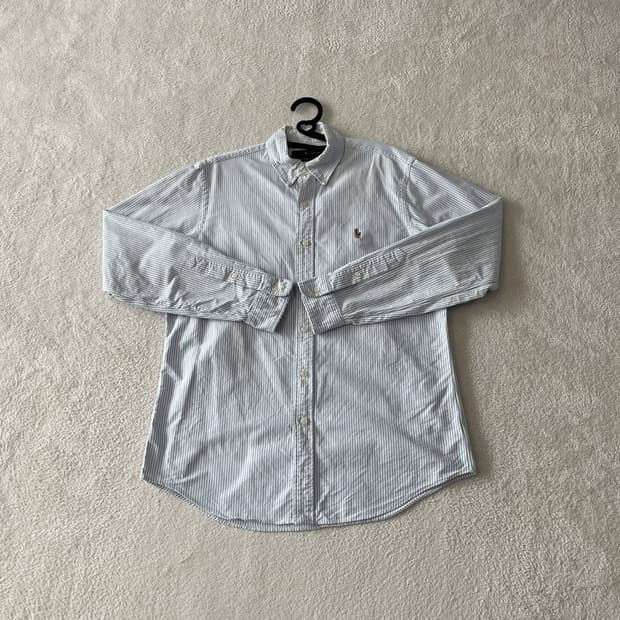 M 폴로 클래식핏 옥스포드 스트라이프 셔츠