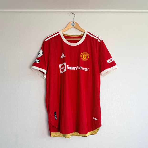 21-22 맨유 홈 어센틱 새제품 