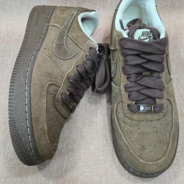 나이키 미착용 260mm-  에어포스 정품 로우 카카오와우