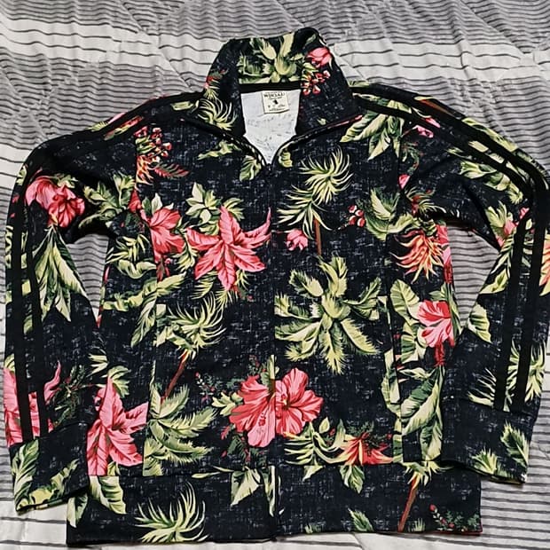 후아유 꽃무늬저지 L 가슴53 기장67