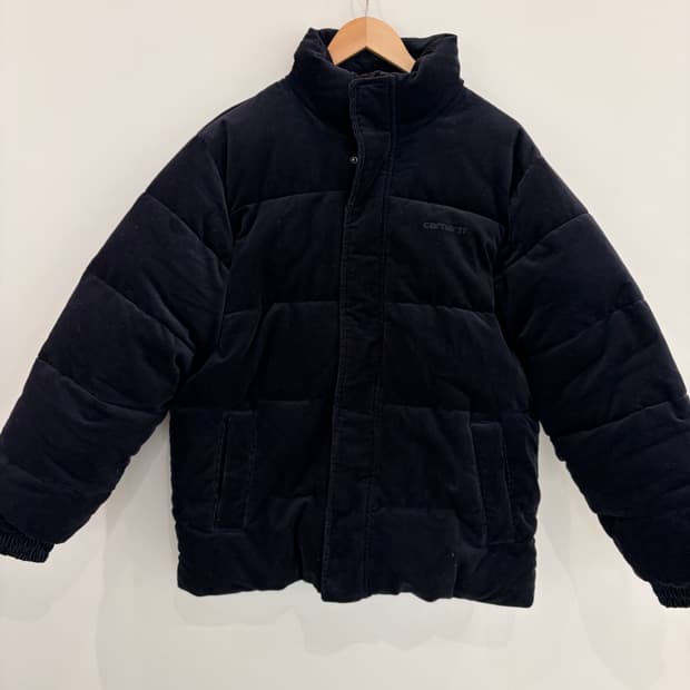 칼하트 레이턴 코듀로이 패딩 