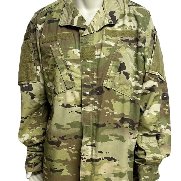 미군 OCP 멀티캠 전투복 상의 (L/XL) (XL)