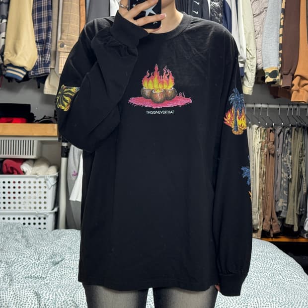 디스이즈네버댓 롱슬리브 긴팔티