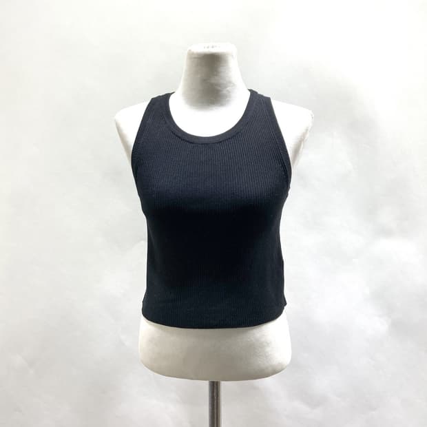 8세컨즈 여성 크롭민소매티셔츠 S 