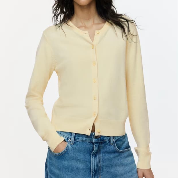 H&m 파인니트 가디건